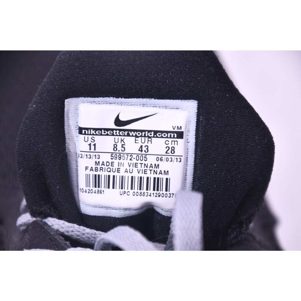 Nike Flex Experience RN 599572-005 Men's Size 11 Black White Running Shoes - Picture 6 of 7